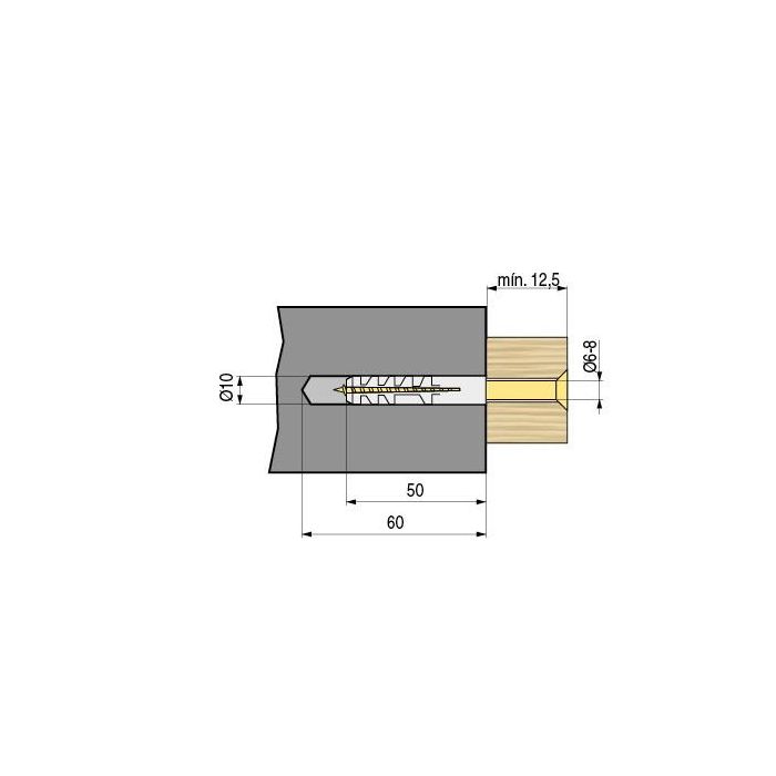 Fischer Duopower Taco de Nylon Universal 10-50 para Ladrillo, Hormigón, Pladur - 50 Unidades, Carga 80kg 1 Fischer Duopower Taco de Nylon Universal 10-50 para Ladrillo, Hormigón, Pladur - 50 Unidades, Carga 80kg 1