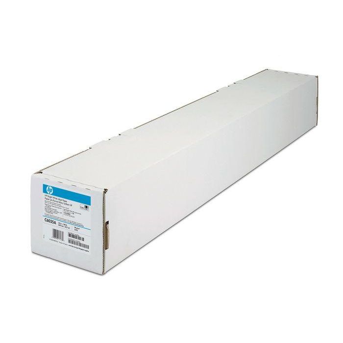 HP C6035A Papel Inkjet Blanco Brillante 90 gsm-610 mm x 45.7 m 1