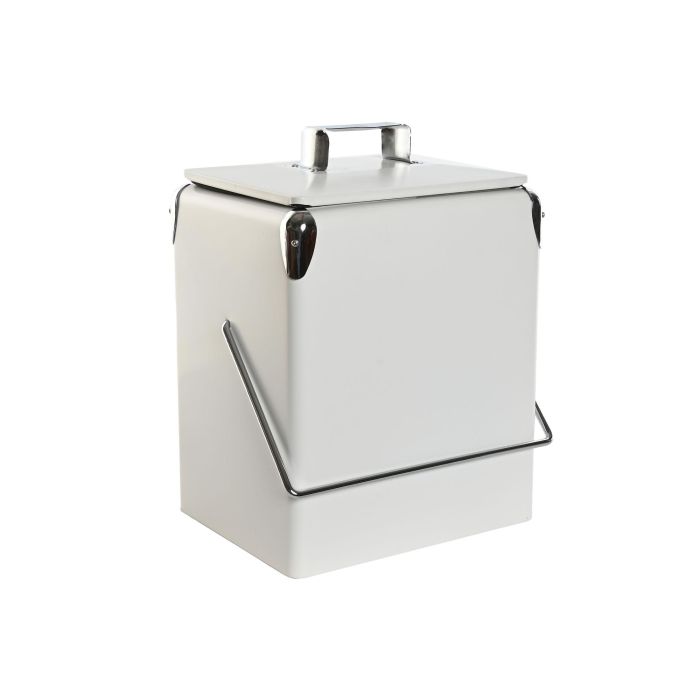 Nevera Portátil Home ESPRIT Blanco PVC Metal Acero Polipropileno 17 L 32 x 24 x 36 cm 5