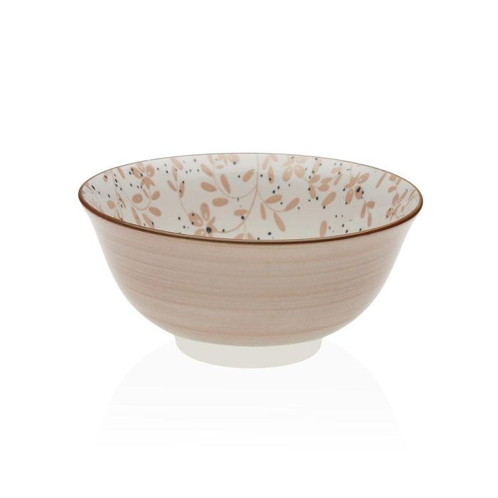 Cuenco Versa Beige Porcelana 14 x 8,3 x 14 cm Cuenco Versa Beige Porcelana 14 x 8,3 x 14 cm