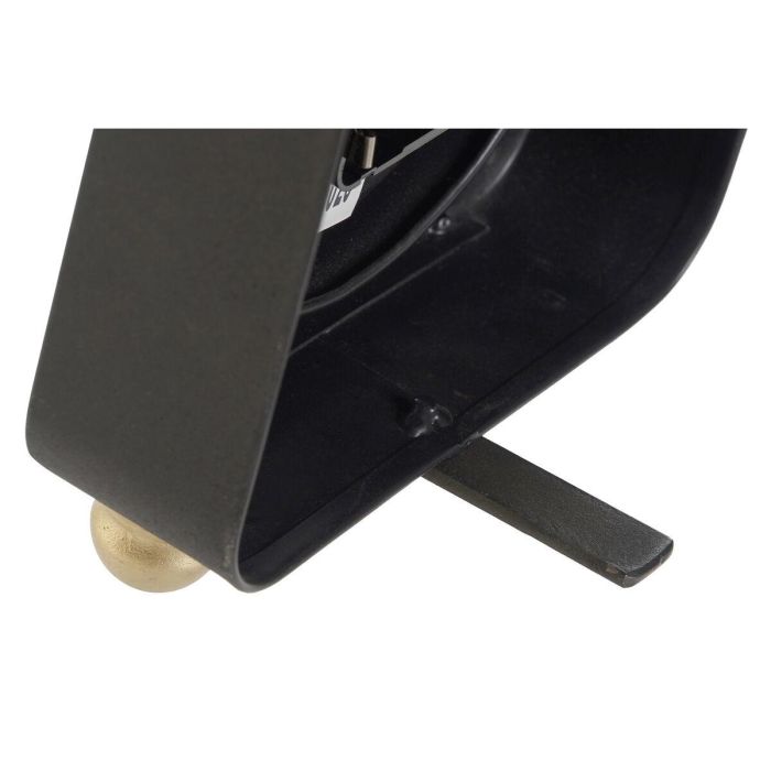 Reloj Sobremesa Loft DKD Home Decor Negro Plateado 5 x 21 x 14.5 cm (2 Unidades) 2 Reloj Sobremesa Loft DKD Home Decor Negro Plateado 5 x 21 x 14.5 cm (2 Unidades) 2