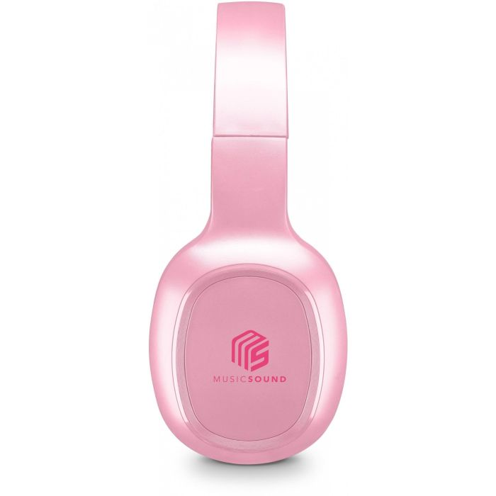 Cellularline Music & Sound Bluetooth Headphone BASIC Pink 1 Cellularline Music & Sound Bluetooth Headphone BASIC Pink 1