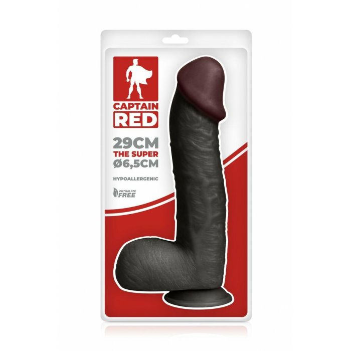 Consolador Realista Captain Red 30 cm 4