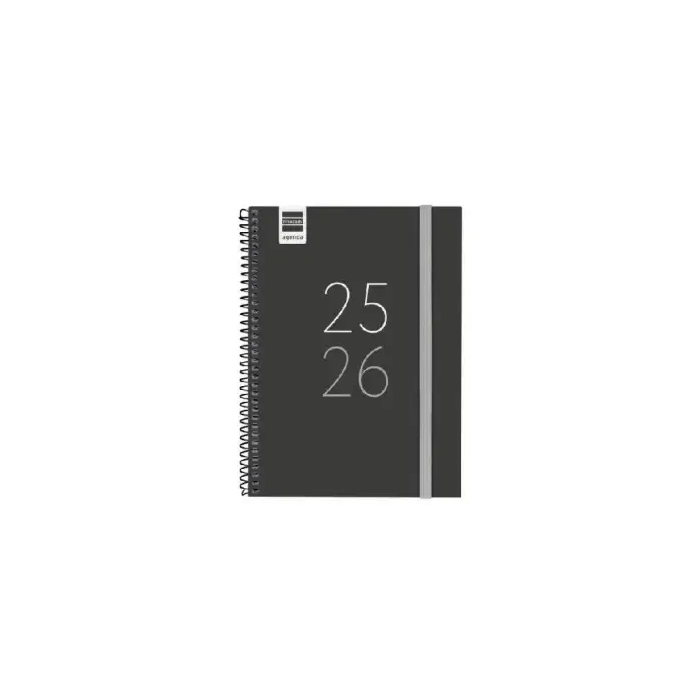 Agenda Escolar 2025-2026 Secundaria 4º 155X212 Semana Vista Horizontal Negro+ Finocam 634204026 Agenda Escolar 2025-2026 Secundaria 4º 155X212 Semana Vista Horizontal Negro+ Finocam 634204026