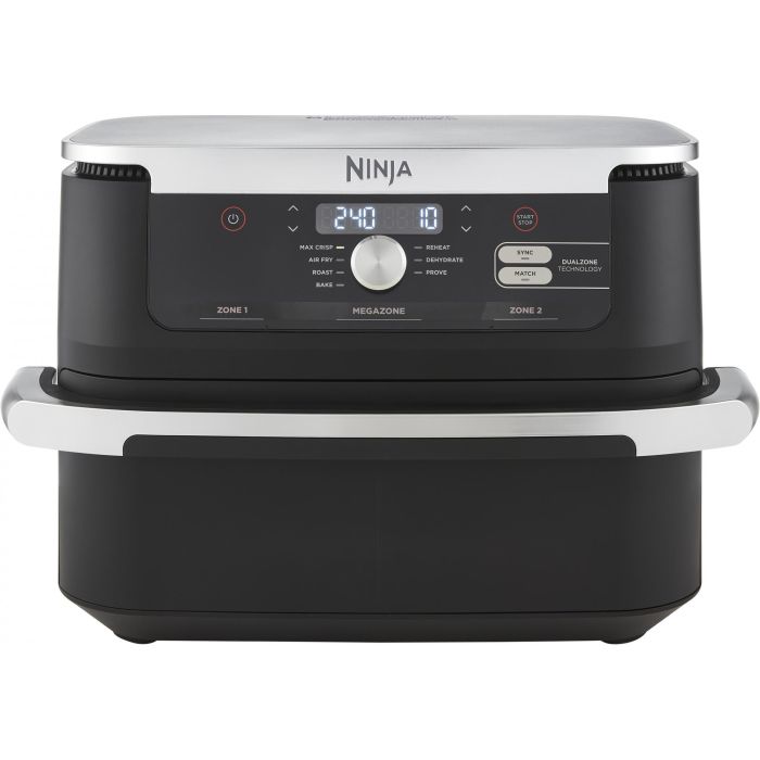 Ninja AF500EU Foodi FlexDrawer Freidora de Aire Caliente 10.4L Doble Zona 8 Personas Hornea Asa Deshidrata 4 Ninja AF500EU Foodi FlexDrawer Freidora de Aire Caliente 10.4L Doble Zona 8 Personas Hornea Asa Deshidrata 4