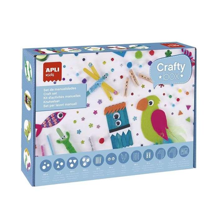 Apli Set De Manualidades Crafty Box +4 Años Apli Set De Manualidades Crafty Box +4 Años