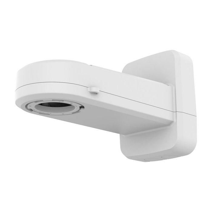 Hanwha Outdoor Wall & Pole Mount, Aluminio, Blanco Hanwha Outdoor Wall & Pole Mount, Aluminio, Blanco