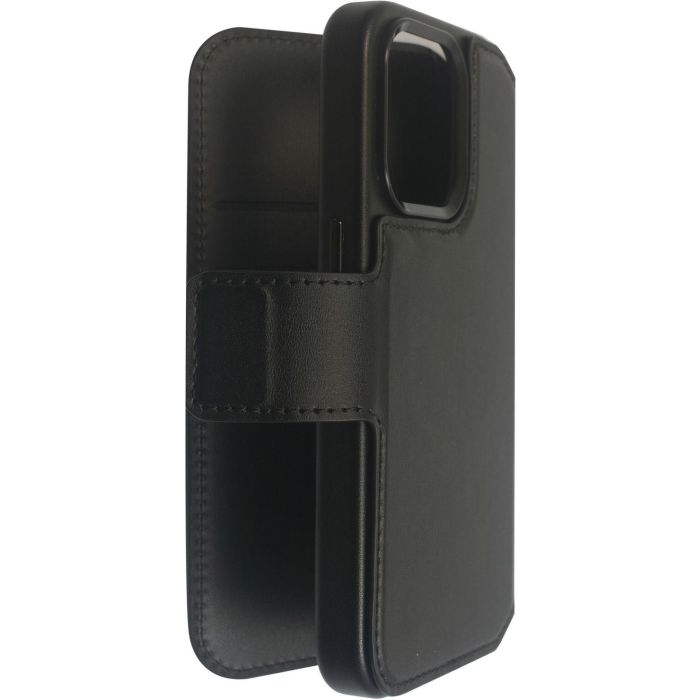 eSTUFF iPhone 16 Pro INFINITE MILAN Wallet Cover - Black - 87% recycled material 7 eSTUFF iPhone 16 Pro INFINITE MILAN Wallet Cover - Black - 87% recycled material 7