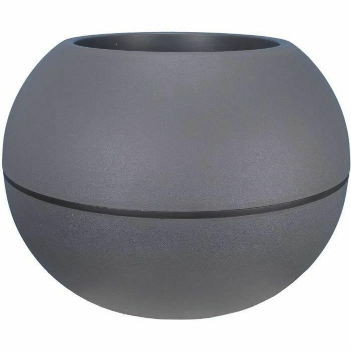 Riviera D40 Maceta Bola de Granito Diámetro 40 cm Gris 0 Riviera D40 Maceta Bola de Granito Diámetro 40 cm Gris 0