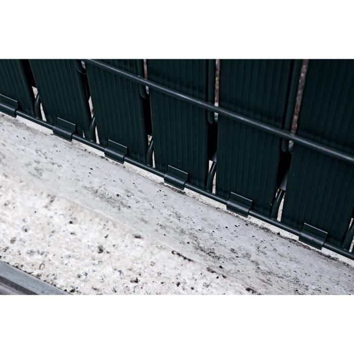 Nature NAT3306130684309 Kit de Lamas de Privacidad para Panel de Valla Rígida, Pantalla Opacidad 4/5, 1,025 x 2,50 m, Negro 1 Nature NAT3306130684309 Kit de Lamas de Privacidad para Panel de Valla Rígida, Pantalla Opacidad 4/5, 1,025 x 2,50 m, Negro 1