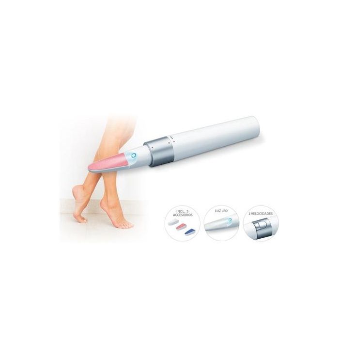 Beurer MP-18 Set de Manicura Eléctrico con 3 Accesorios, 2 Velocidades y Luz LED 5 Beurer MP-18 Set de Manicura Eléctrico con 3 Accesorios, 2 Velocidades y Luz LED 5