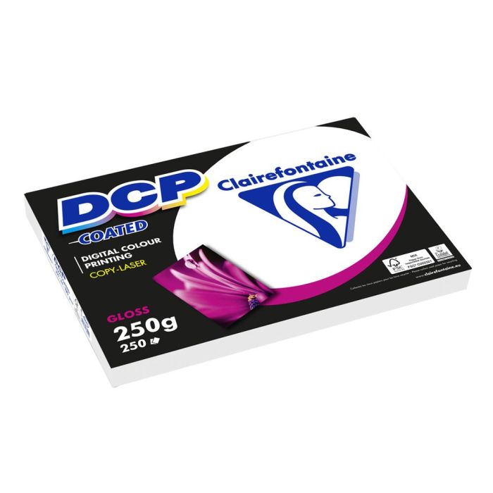 Papel Fotocopiadora Color Dcp Coated Glossy Din A4 250 gramos Paquete 250 Hojas 1