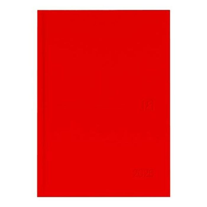 Agenda Oxford MINIMAL Rojo A5 21 x 14,8 cm 2026 (5 Unidades)