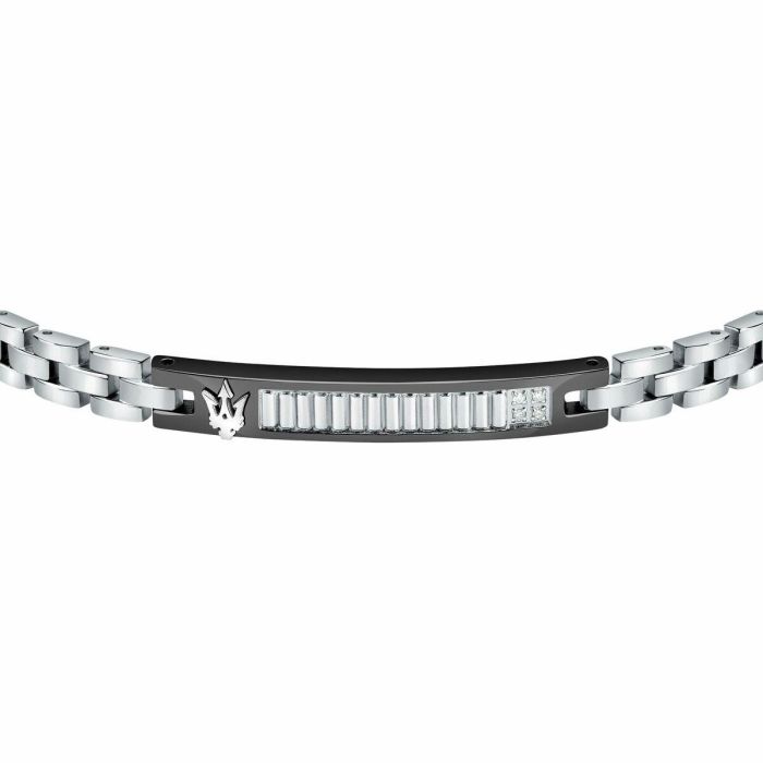 Pulsera Hombre Maserati Acero Inoxidable 21,5 cm Plateado 5 Pulsera Hombre Maserati Acero Inoxidable 21,5 cm Plateado 5