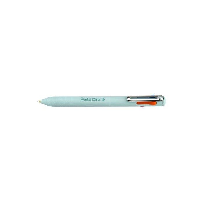 Boligrafo De 4 Colores Pentel Izee Fashion 0,7Mm (Naranja, Fucsia, Violeta Y Azul Claro) 12 unidades