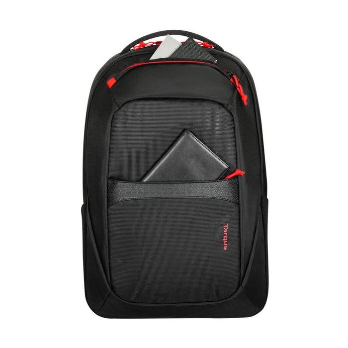 Targus Mochila para portátil Strike II de 17.3 pulgadas Negra con compartimentos para tableta, teclado y auriculares 6