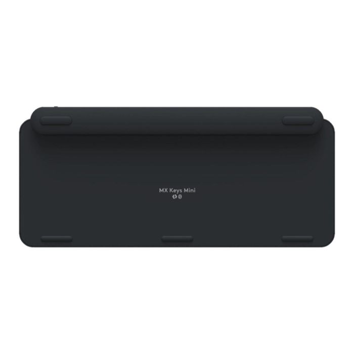 Logitech MX Keys Mini Grafito Teclado Inalámbrico Retroiluminado Ergonómico Compacto para Creadores Multidispositivo Bluetooth Batería USB-C 2