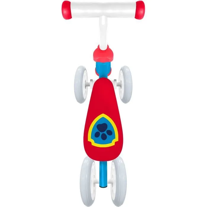 Paw Patrol Portabicicletas sin Pedales de 4 Ruedas Baby Walker para Niños Pequeños - Azul y Rojo 2