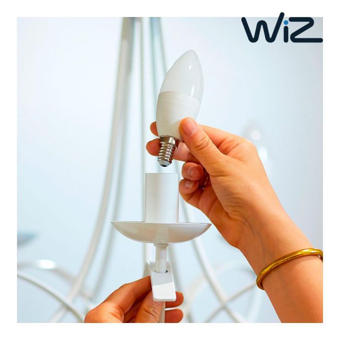 Philips Wiz A67 Bombilla Inteligente LED E27 13W (100W Equiv.) 1521 lm, Full Color 2200-6500K, WiFi y Control por Voz 2 Philips Wiz A67 Bombilla Inteligente LED E27 13W (100W Equiv.) 1521 lm, Full Color 2200-6500K, WiFi y Control por Voz 2