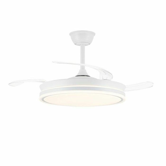 Ventilador de Techo CristalRecord EVO RETRAC Transparente 72 W 0 Ventilador de Techo CristalRecord EVO RETRAC Transparente 72 W 0