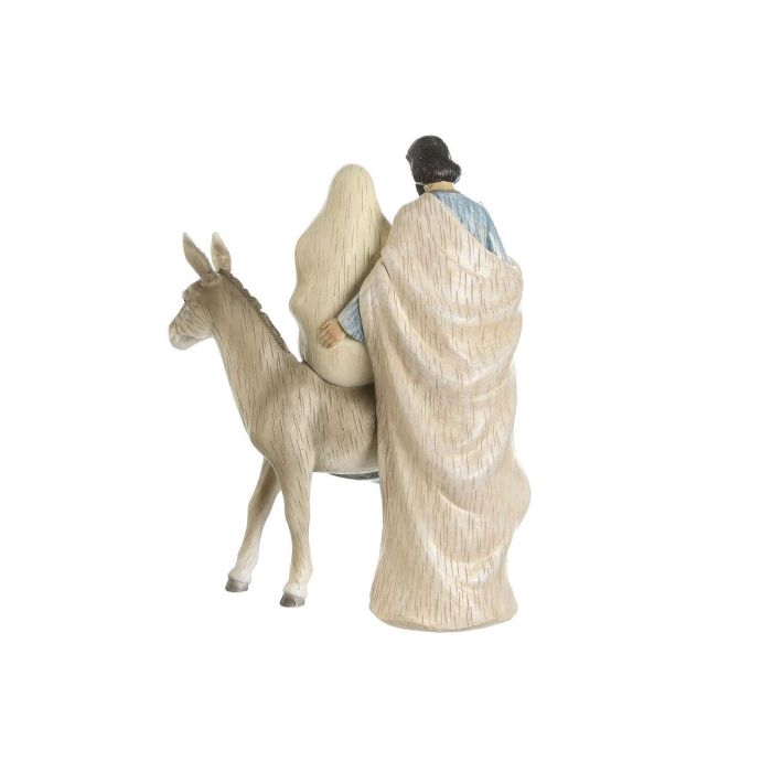 Nacimiento DKD Home Decor Blanco Plateado 16 x 32 x 23.5 cm (2 Unidades) 2 Nacimiento DKD Home Decor Blanco Plateado 16 x 32 x 23.5 cm (2 Unidades) 2