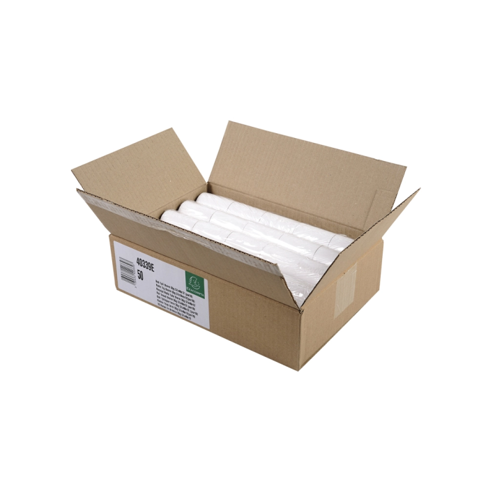 Exacompta Rollo de Papel Térmico 57x40 mm 55 g/m² Sin BPA 8