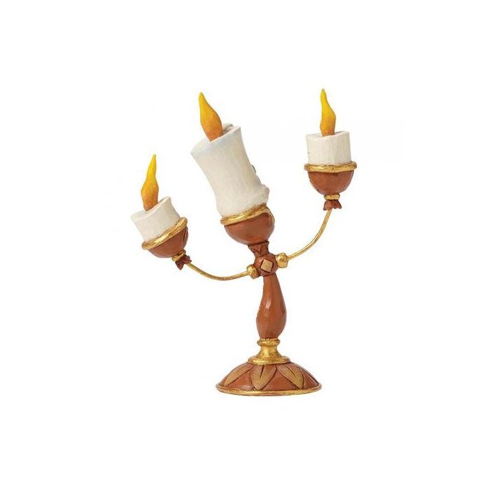 Enesco Figura Disney La Bella y la Bestia Lumiere 10cm Resina de Piedra Pintada a Mano 1 Enesco Figura Disney La Bella y la Bestia Lumiere 10cm Resina de Piedra Pintada a Mano 1