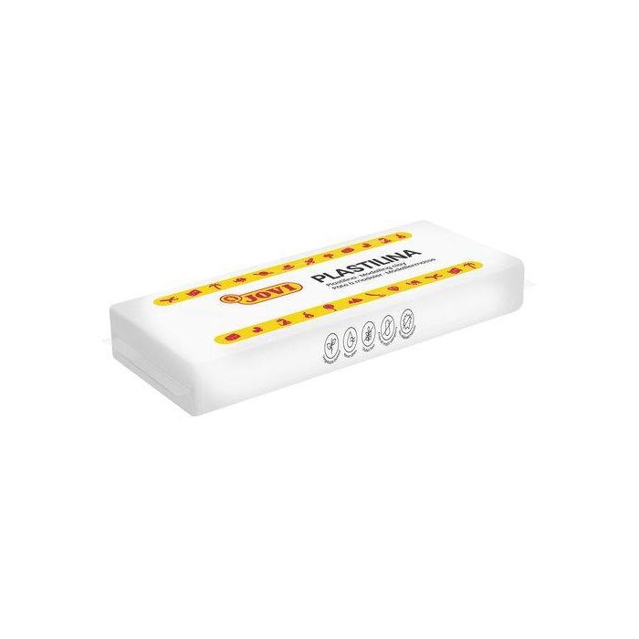 Jovi Plastilina School Pastilla 150 gr Blanco Caja 15 Ud