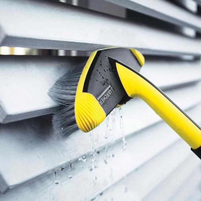 Karcher Hidrolimpiadora de alta presión K2 Premium Power Control con Ruedas, Manguera 7m, Lanza Vario Power y Boquilla Giratoria 1