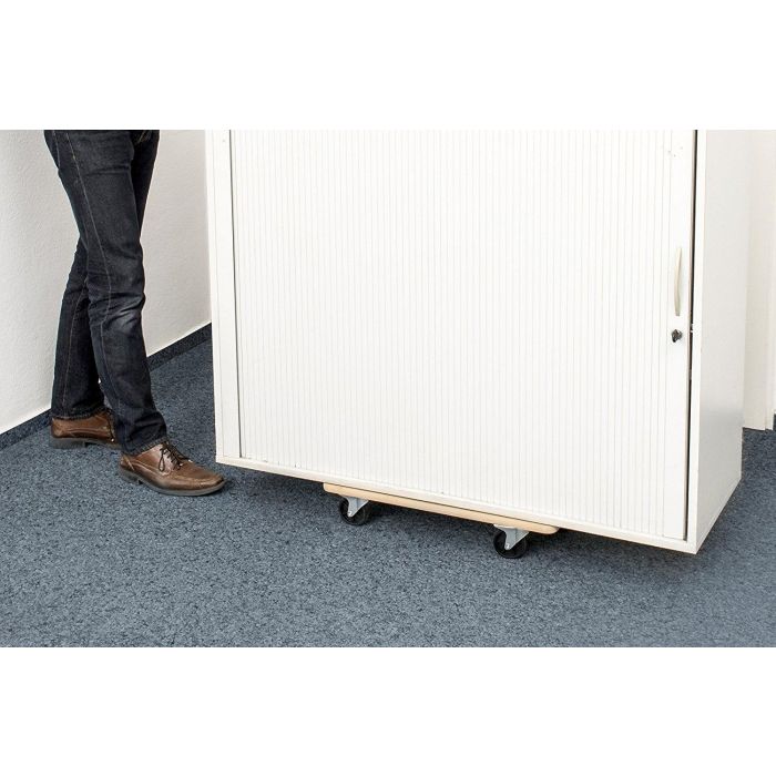 Bricotech Base de Madera con Ruedas 57.5 x 29 x 1.8 cm 3