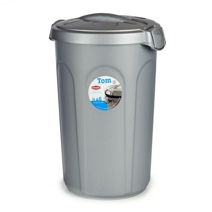 Kerbl TRI8003507705005 Contenedor de comida para perros Tom 16kg 46L - 44.5x40x61cm Gris Kerbl TRI8003507705005 Contenedor de comida para perros Tom 16kg 46L - 44.5x40x61cm Gris