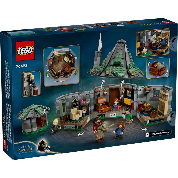 LEGO 76428 Harry Potter Cabaña de Hagrid: Una Visita Inesperada, set construible con minifiguras de Harry, Ron, Hermione y Hagrid +8 años 9 LEGO 76428 Harry Potter Cabaña de Hagrid: Una Visita Inesperada, set construible con minifiguras de Harry, Ron, Hermione y Hagrid +8 años 9