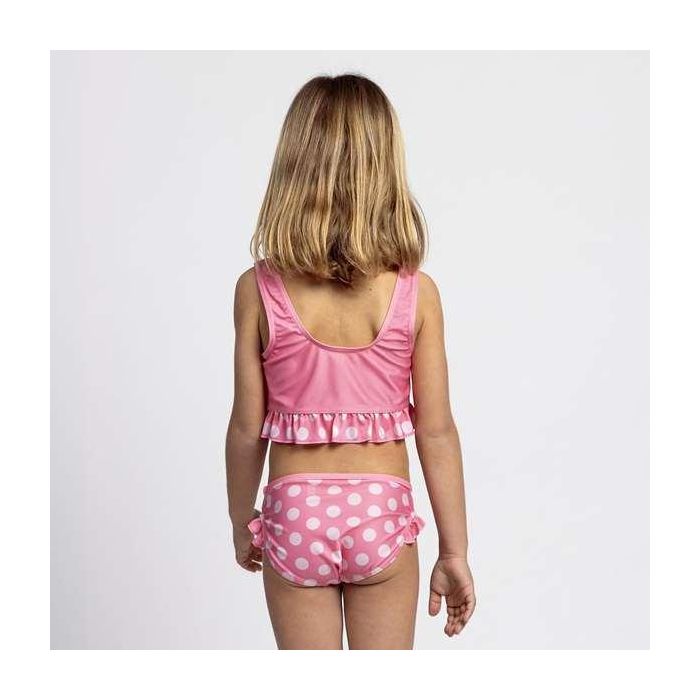 Bikini Minnie Mouse Rosa 5 Años 4
