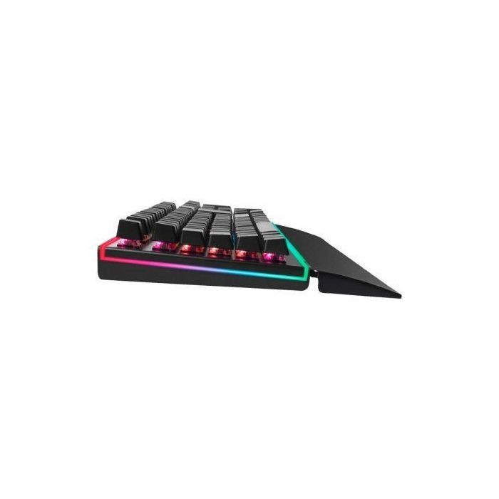 TECLADO OPTICO-MECANICO MARS GAMING MK6BES - ILUMINACIÓN CHROMA RGB 18 EFECTOS - SOFTWARE CONTROL - SWITCHES AZULES - CABLE USB 3