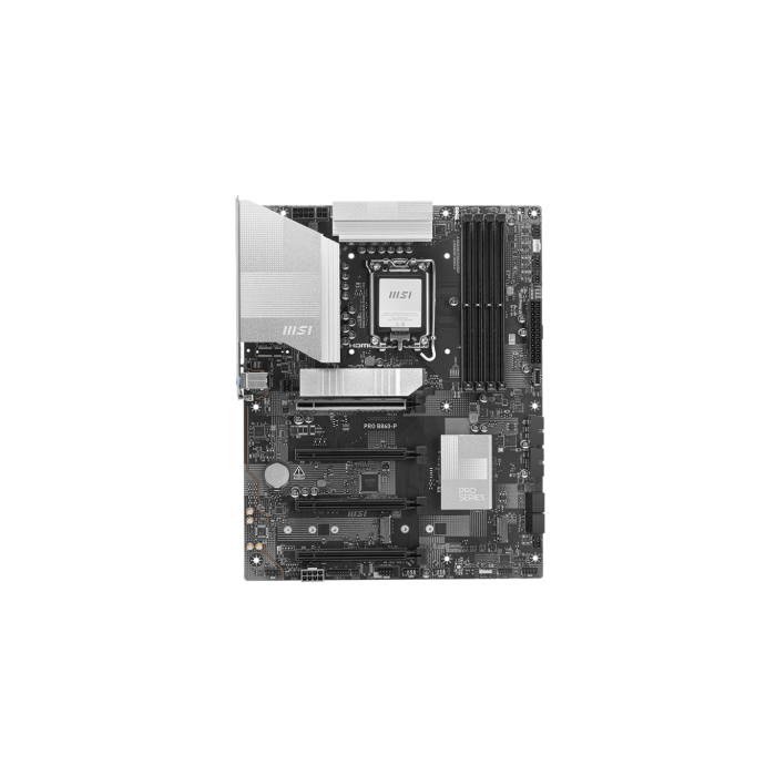 MSI PRO B860-P placa base Intel B860 LGA 1851 (Socket V1) ATX MSI PRO B860-P placa base Intel B860 LGA 1851 (Socket V1) ATX