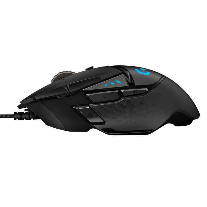 Logitech 910-005471 Mouse para Gaming G502 Hero Sensor Óptico HERO 16K, 11 Botones, RGB LIGHTSYNC, Peso Ajustable 2 Logitech 910-005471 Mouse para Gaming G502 Hero Sensor Óptico HERO 16K, 11 Botones, RGB LIGHTSYNC, Peso Ajustable 2