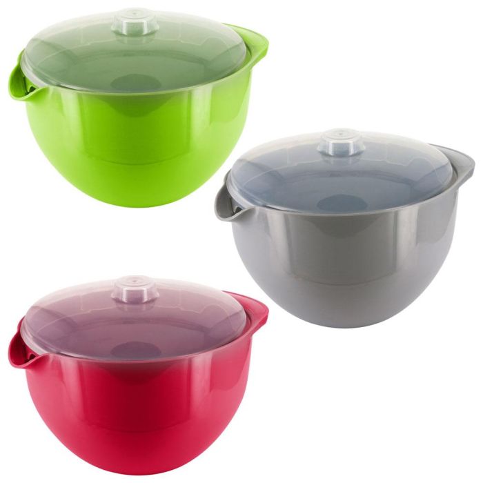 Cuisy Bol Microondas 1,2 L con Tapa Antisalpicaduras para Cocina Rápida 2 Cuisy Bol Microondas 1,2 L con Tapa Antisalpicaduras para Cocina Rápida 2