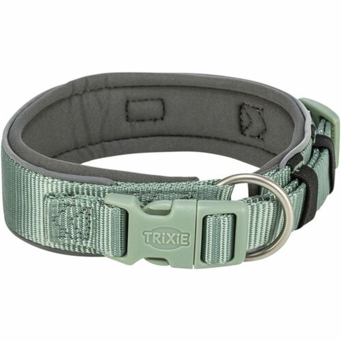 Collar para Perro Trixie Premium Verde Grafito L/XL 53-62 cm 5