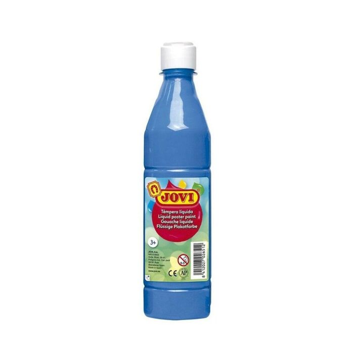 Témpera Jovi Cian 500 ml (12 Unidades) 1 Témpera Jovi Cian 500 ml (12 Unidades) 1