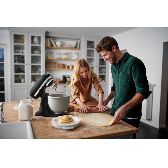 Kitchenaid 5KSM185 PS EBK Robot de Cocina Artisan, 4.8L, Bol de Acero Inoxidable, Incluye Accesorios 3