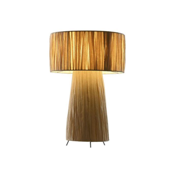 Lampara Sobremesa Urban DKD Home Decor Marron Claro 27 x 40 x 27 cm 1 Lampara Sobremesa Urban DKD Home Decor Marron Claro 27 x 40 x 27 cm 1