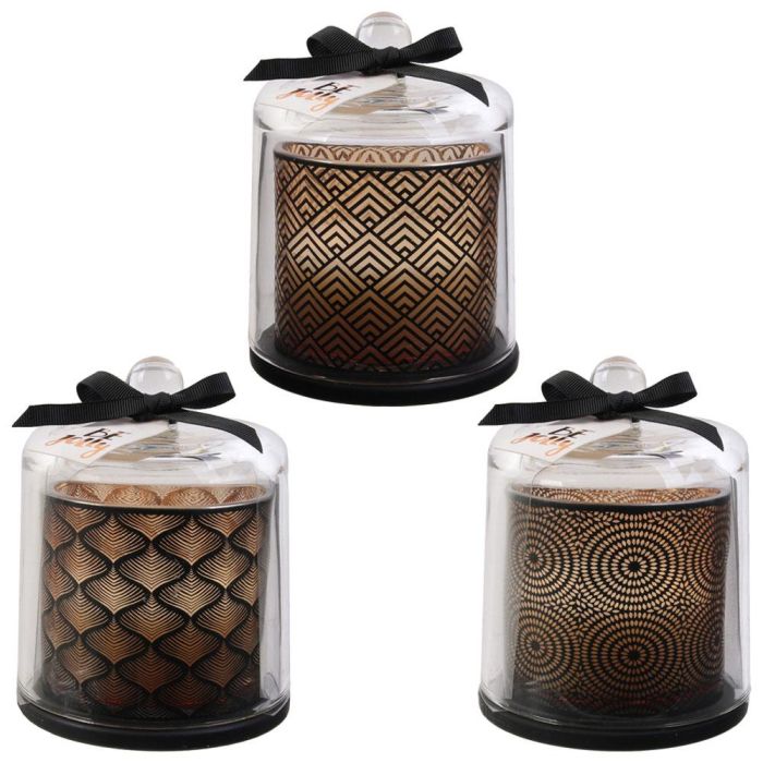 The Candle Factory Vela con Campana de Cristal, Altura 11 cm 2