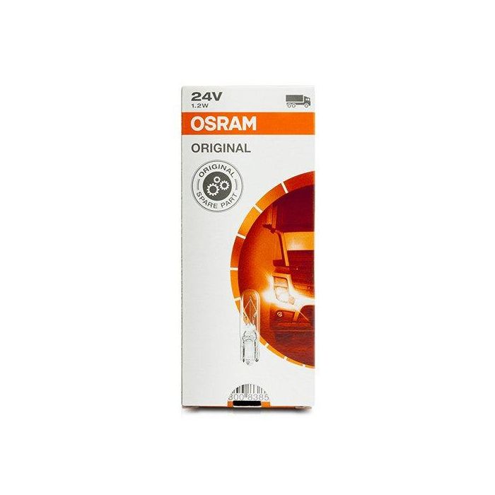 Osram 2741 W2x4.6D Bombilla 1.2W 24V (10 Unidades) OS2741 3