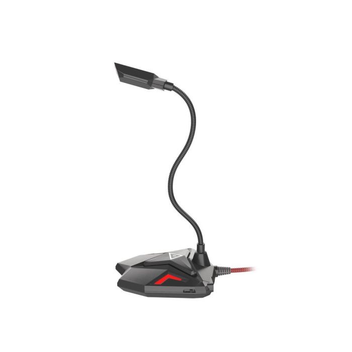 GENESIS Radium 100 Micrófono gaming para PC y Streamers con conexión USB Plug&Play Omnidireccional Botón de Silencio LED Negro Rojo 6 GENESIS Radium 100 Micrófono gaming para PC y Streamers con conexión USB Plug&Play Omnidireccional Botón de Silencio LED Negro Rojo 6
