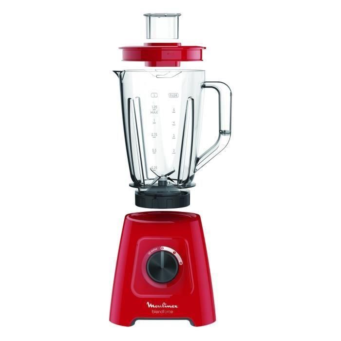 Batidora de vaso Moulinex Blendforce 2 LM420510/ 600W/ 2 Velocidades 1