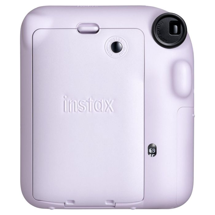 Fujifilm Instax Mini 12 Cámara Instantánea con Flash Automático, Espejo para Selfies y Modo Primer Plano, Azul Pastel