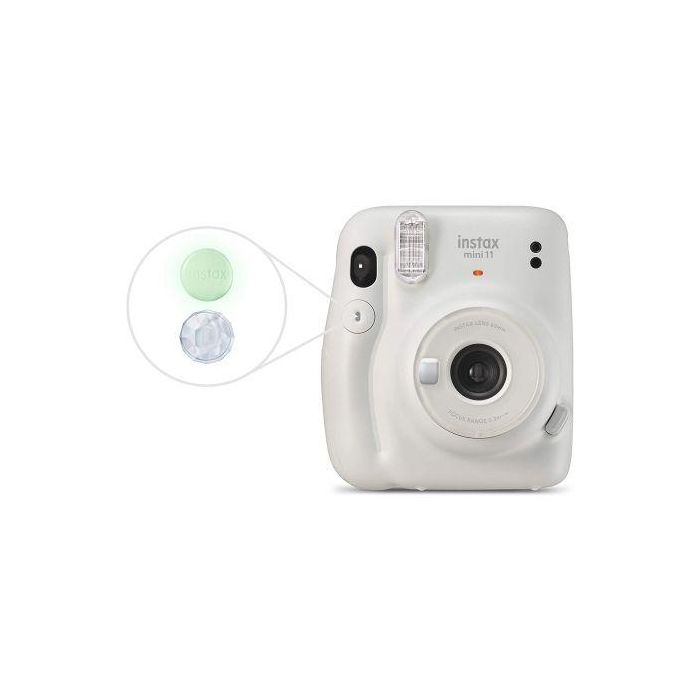 Cámara Digital Instantánea Fujifilm Instax Mini 11/ Tamaño Foto 62 x 46mm/ Blanco Hielo 3