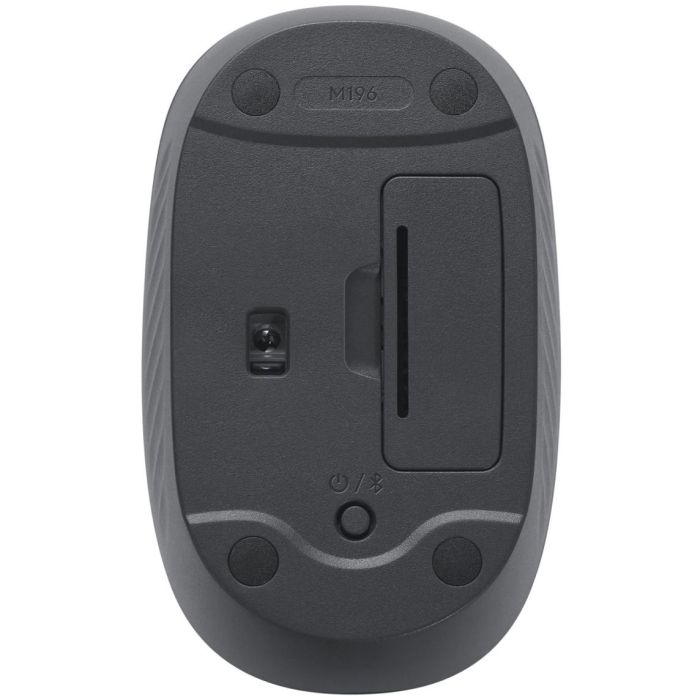 Logitech M196 Ratón Inalámbrico Óptico Bluetooth Negro - 1000 DPI, Seguimiento Fluido Preciso, Batería 12 Meses, para PC Windows y Mac 4