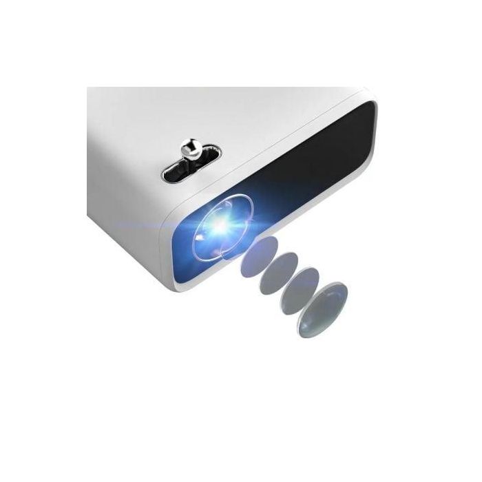 Proyector Wanbo Mini/ 250 Lúmenes/ HD/ HDMI/ Blanco 3 Proyector Wanbo Mini/ 250 Lúmenes/ HD/ HDMI/ Blanco 3