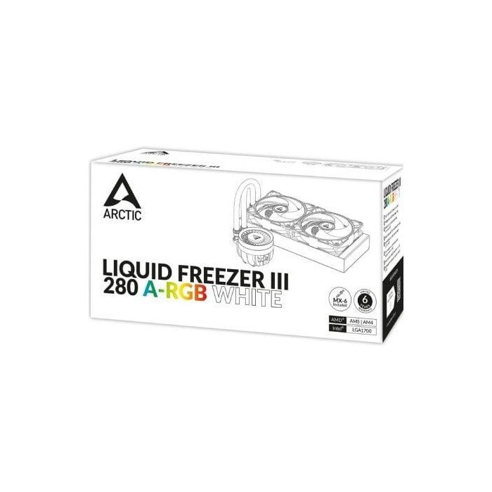 Sistema de Refrigeración Líquida Arctic Liquid Freezer III 280 A-RGB/ Blanco 4